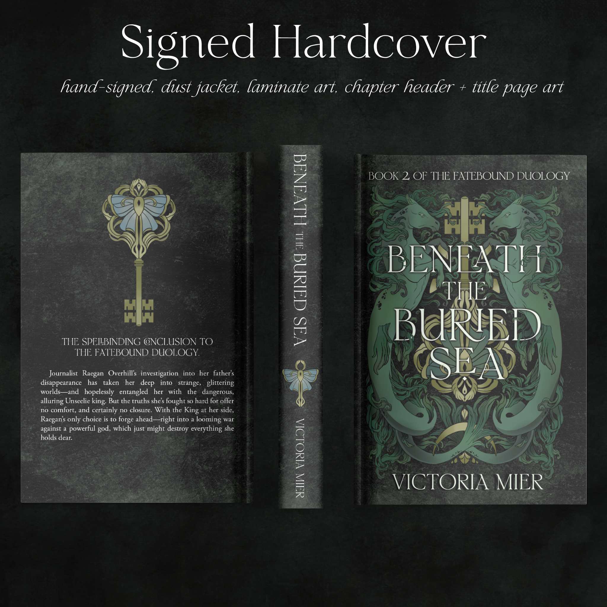 Beneath the Buried Sea (The Fatebound Duology #2) - Victoria Mier