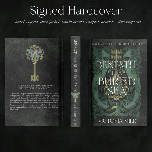 Beneath the Buried Sea (The Fatebound Duology #2) - Victoria Mier