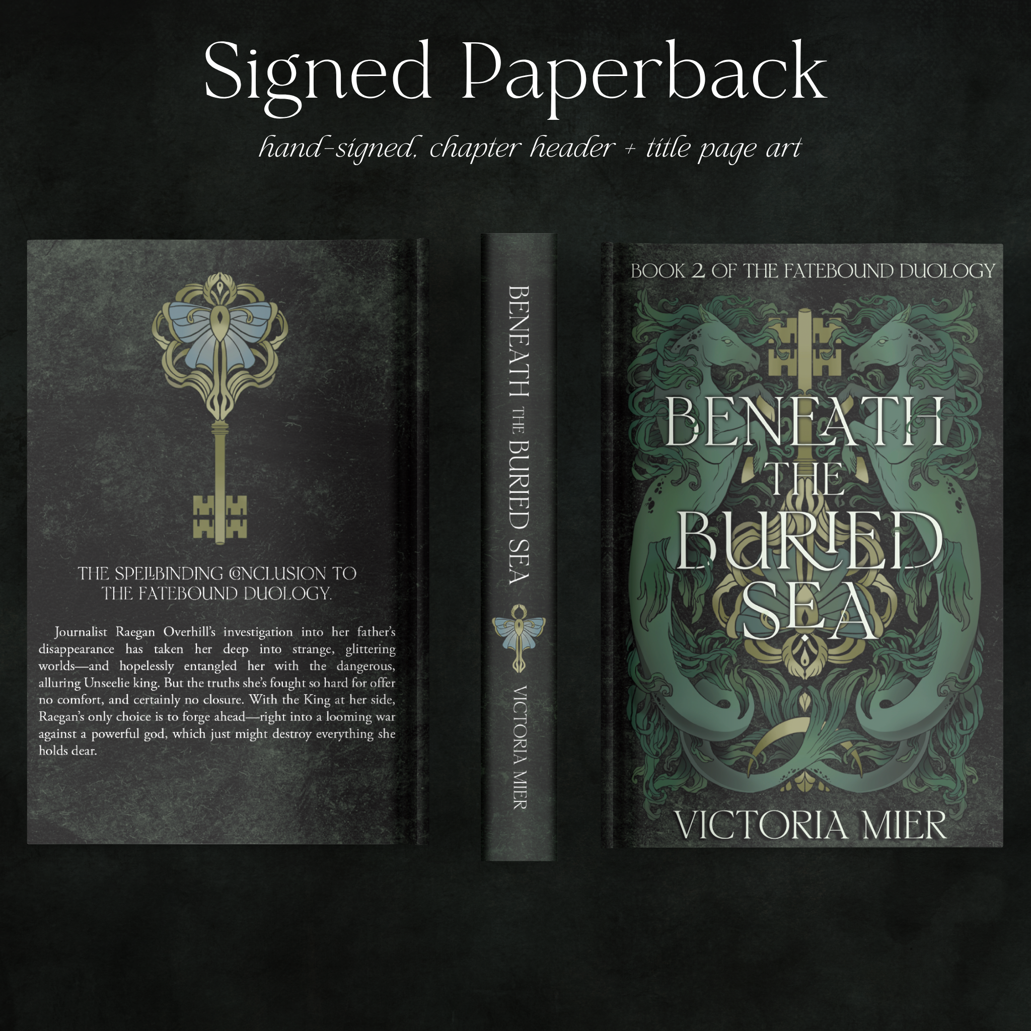 Beneath the Buried Sea (The Fatebound Duology #2) - Victoria Mier