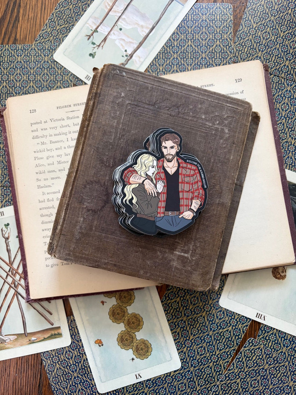 Alice & Wyatt Vinyl Sticker