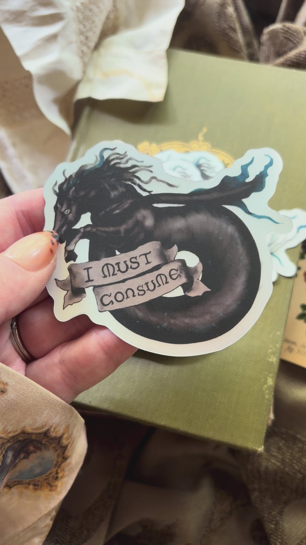 Kelpie Vinyl Sticker